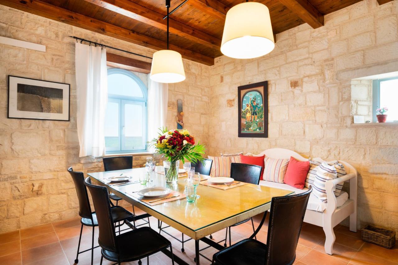 Beachfront Villa Turquoise With Private Pool, Bbq And Ping Pong Table Chania  Exterior photo